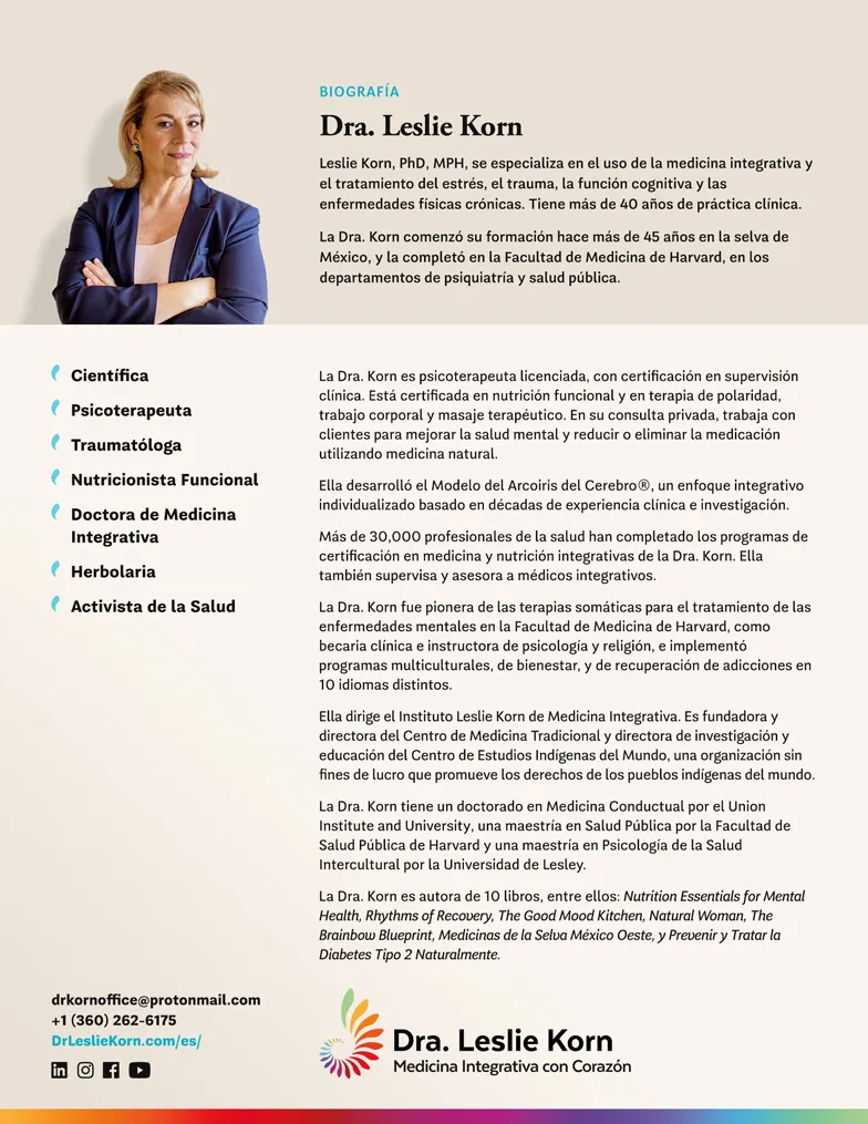 Dra Leslie Korn Biografia