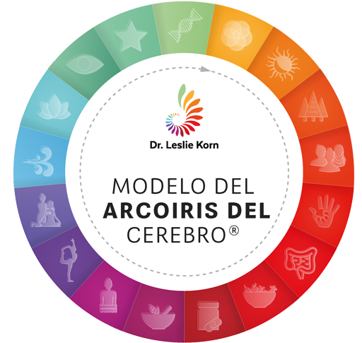El Modelo del arcoiris del cerebro