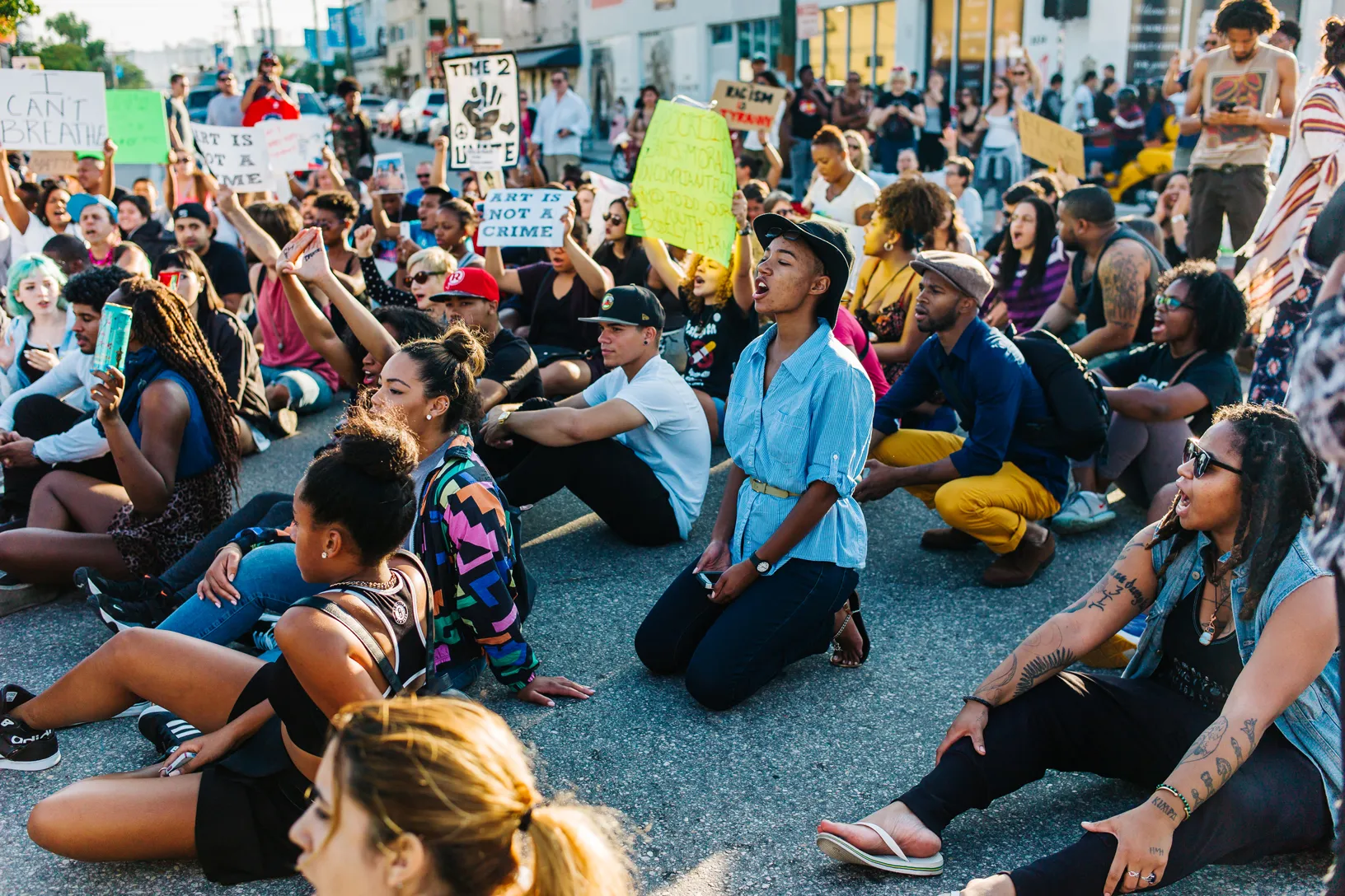 a group engaged in activism