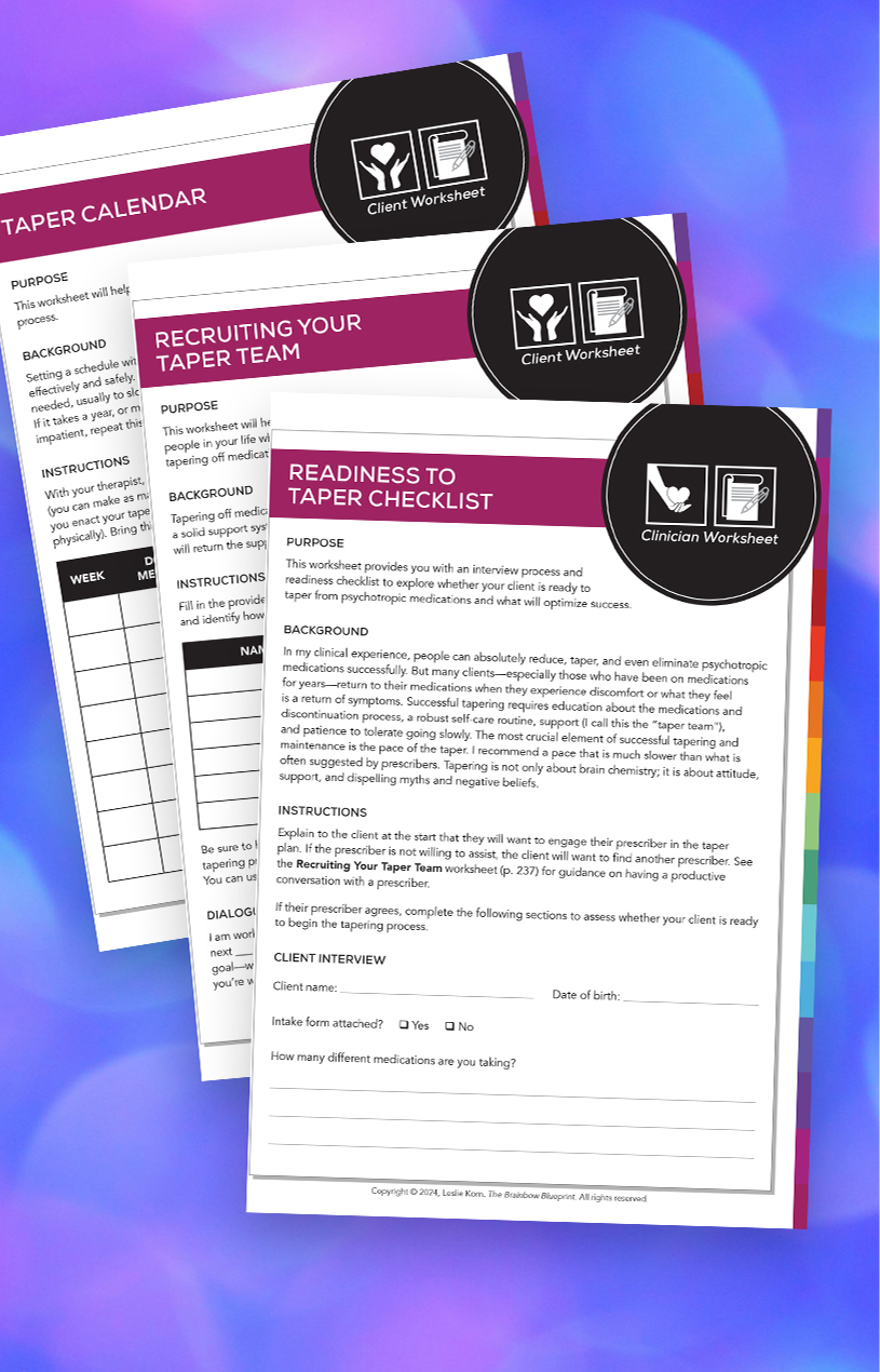 Get Free Worksheets to Help Your Clients Taper